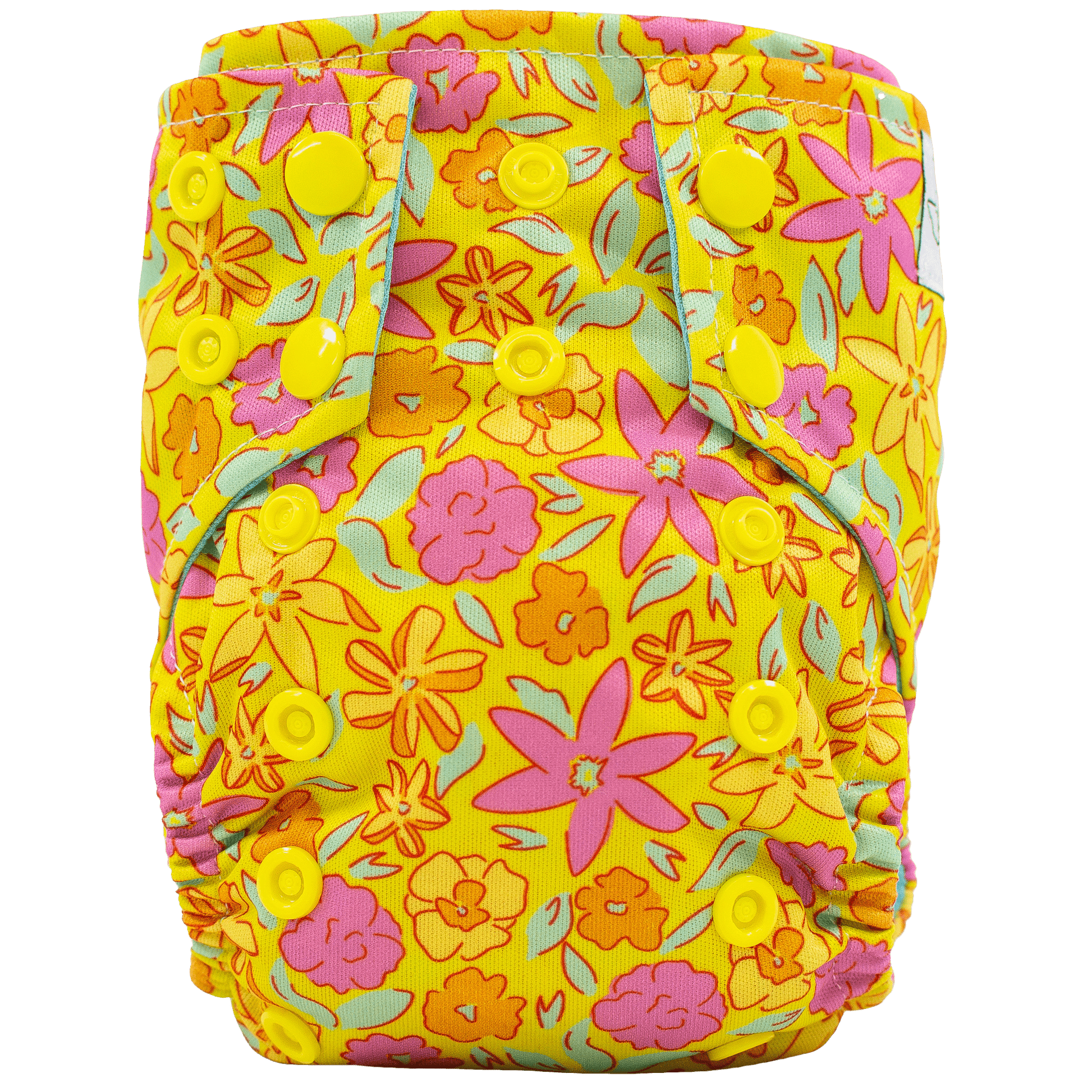 Colored AWJ Tiny Tushies Newborn AIO Cloth Diaper with Pocket Opening for Babies 5 to 20 Pounds Texas Tushies