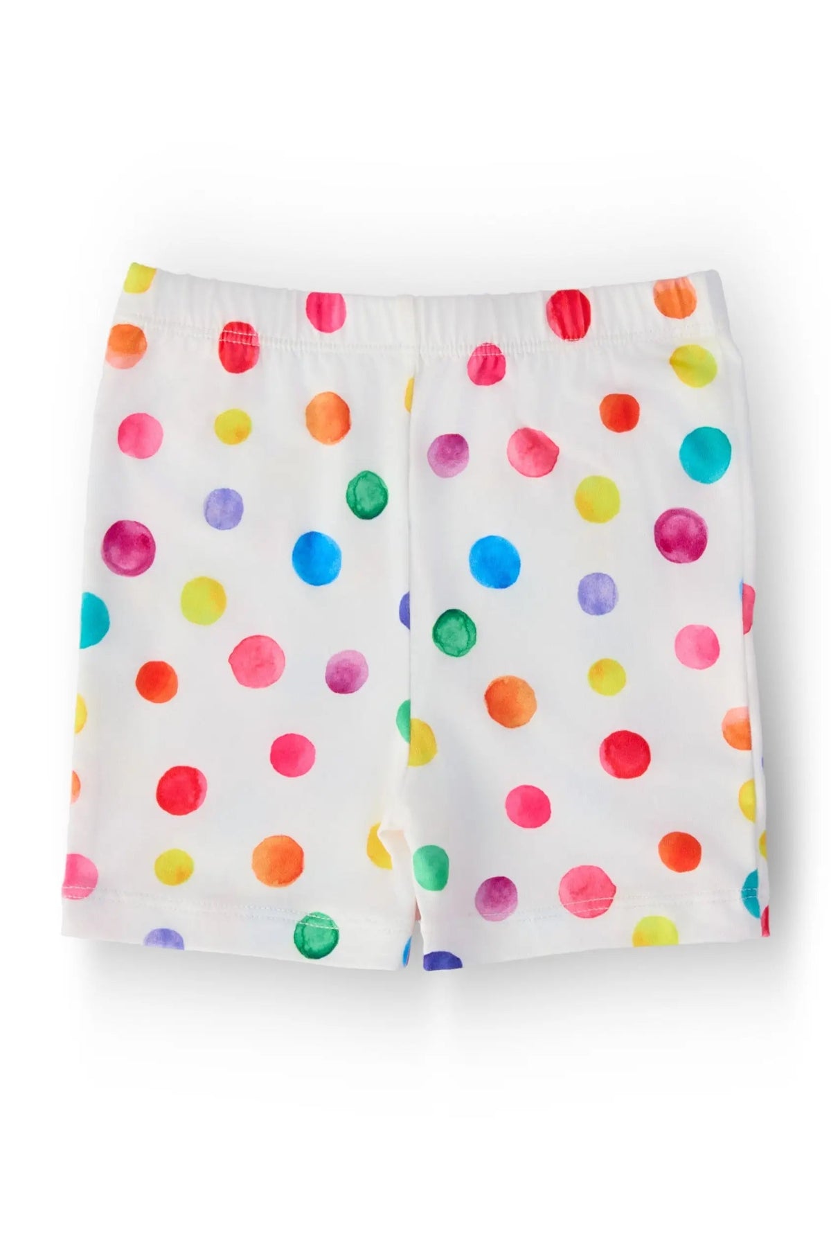 Colorful Dots Twirl Shorts - Pink, Polka dot, Shorts | Everetts Place