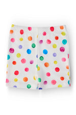 Colorful Dots Twirl Shorts - Pink, Polka dot, Shorts | Everetts Place