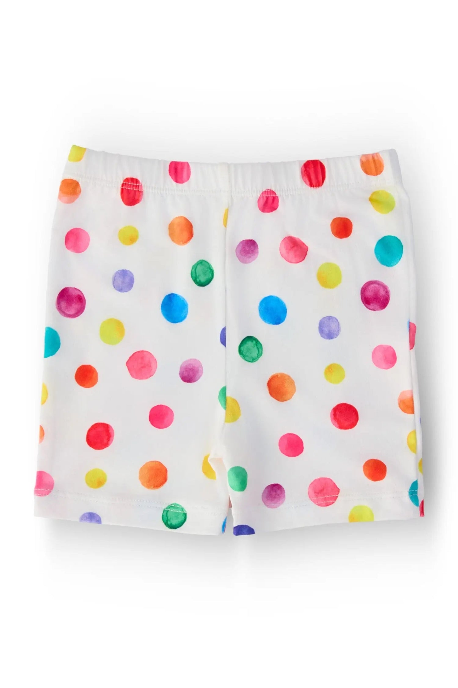 Colorful Dots Twirl Shorts - Pink, Polka dot, Shorts | Everetts Place