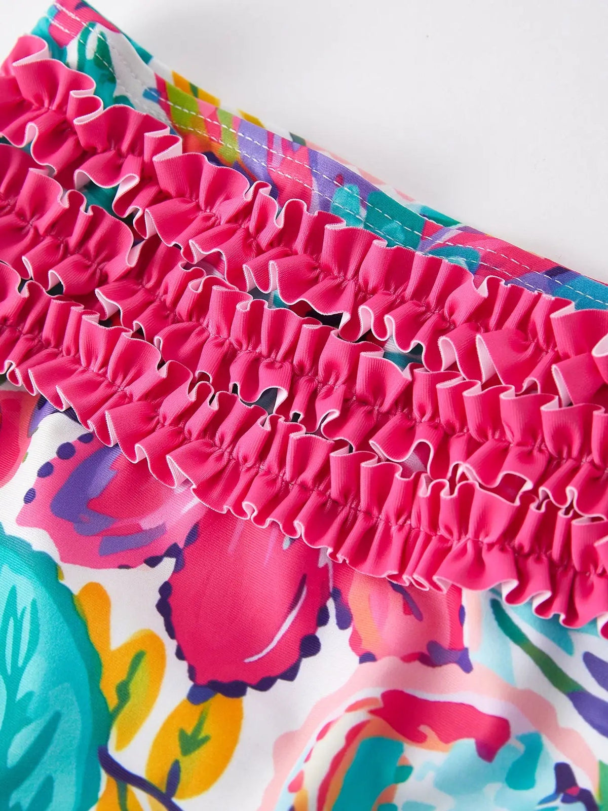 Rylee Faith Designs "Colorful Pattern" Girls' Boutique Swimsuit - 