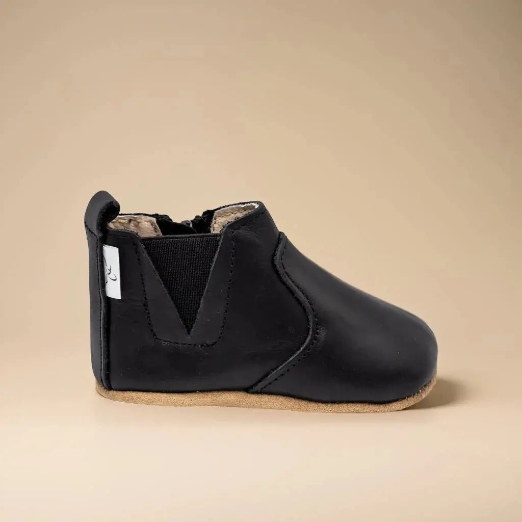 Little Love Bug Co. Comfortable The Chelsea Boots with Inner Zipper for Active Kids - 