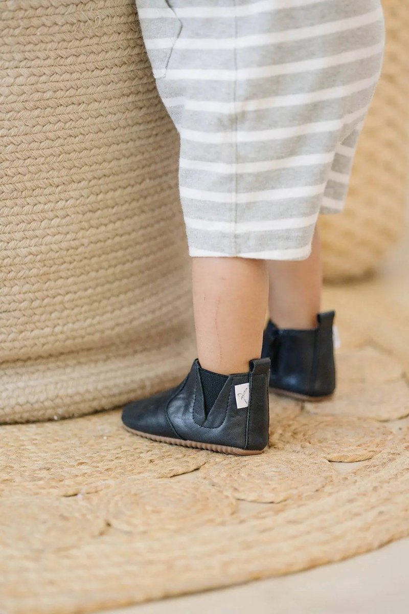 Little Love Bug Co. Comfortable The Chelsea Boots with Inner Zipper for Active Kids - 