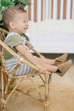 Little Love Bug Co. Comfortable The Chelsea Boots with Inner Zipper for Active Kids - 