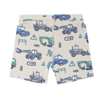 Sweet Bamboo Comfortable Trucks Diggers Construction Pajama Set for Boys Summer - 