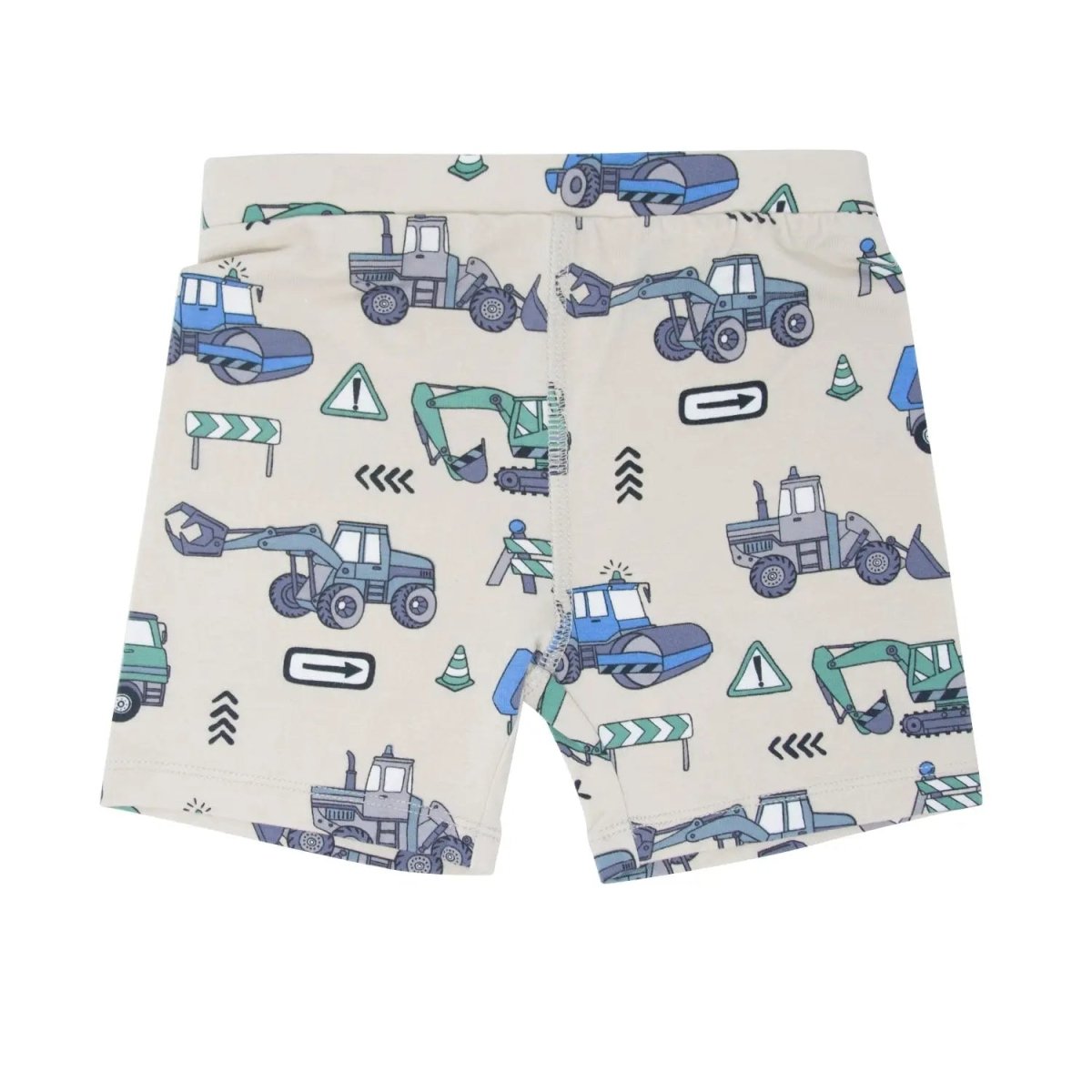 Sweet Bamboo Comfortable Trucks Diggers Construction Pajama Set for Boys Summer - 