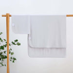 Luxie Charm Comfy Gray Bamboo Swaddle Blanket - Everetts Place Boutique - 