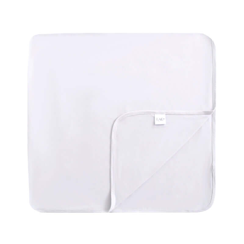 Luxie Charm Comfy Gray Bamboo Swaddle Blanket - Everetts Place Boutique - 