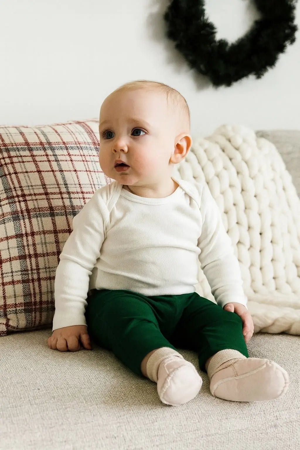 Finn + Emma comfy pant | evergreen - 