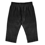 Baby comfy pants in deep night navy with an elastic waistband.