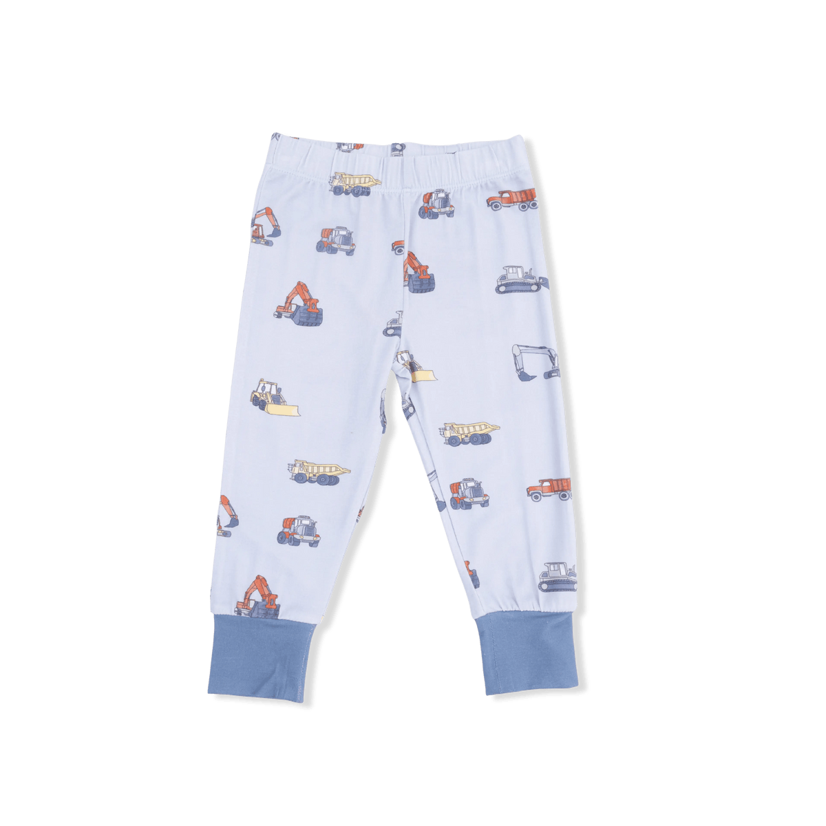 Angel Dear Construction Vehicles - Short Sleeve Loungewear Set - 