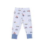 Angel Dear Construction Vehicles - Short Sleeve Loungewear Set - 