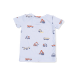 Angel Dear Construction Vehicles - Short Sleeve Loungewear Set - 