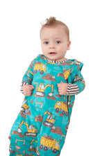 My First Fossil Adventure Bamboo Sleep Sack 1.0 TOG by Rayn’s Tiny Stitches