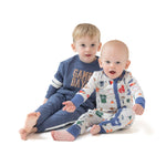 Angel Dear Convertible Baby Romper Soft Viscose Bamboo Snug - Fitting Design - 