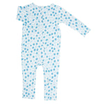 Sweet Bamboo Convertible Baby Romper with Two Way Zip for Easy Changing and Comfort - 