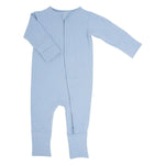 Sweet Bamboo Convertible Baby Romper with Two Way Zip for Easy Changing Infants - 
