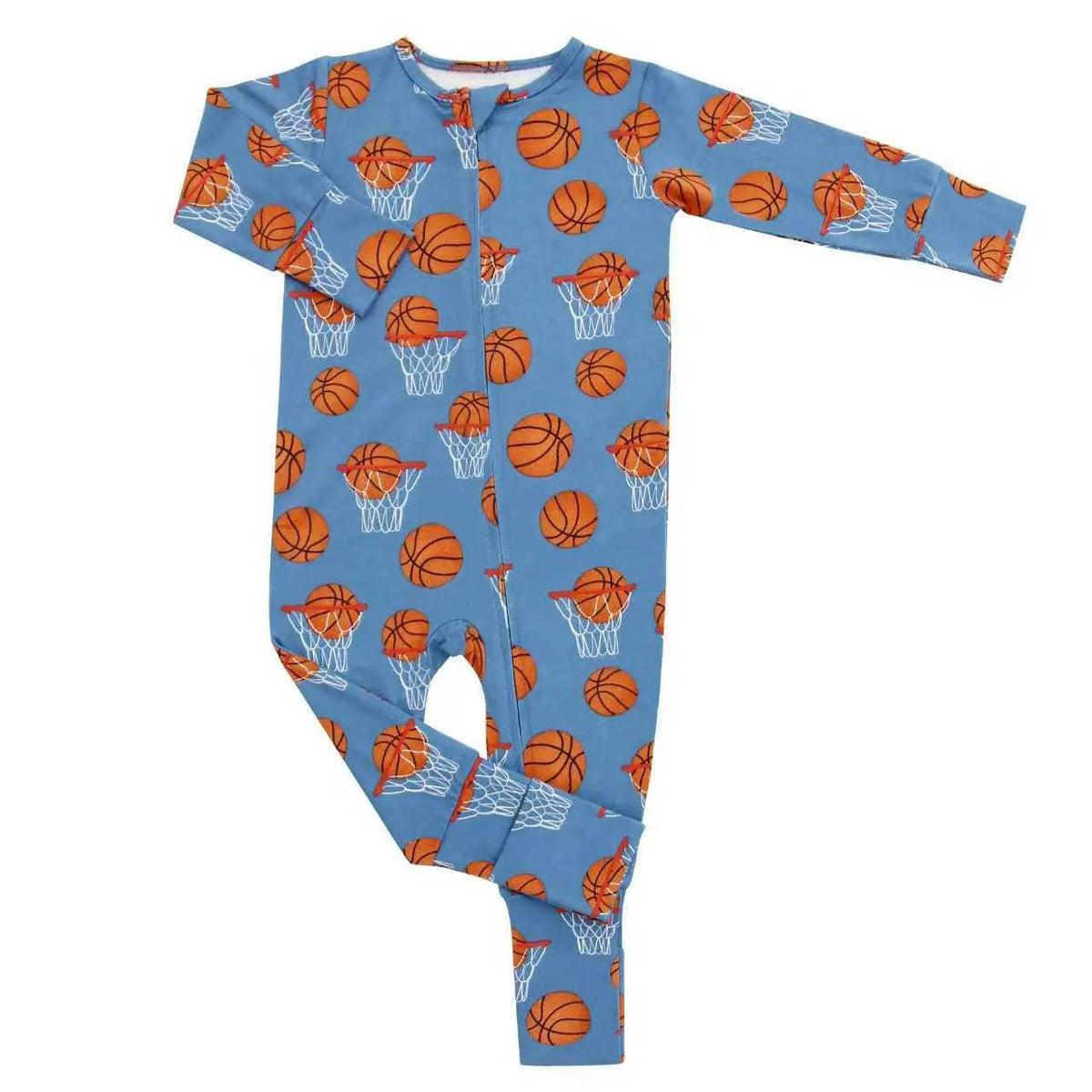 Sweet Bamboo Convertible Romper Basketball - 
