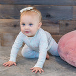 Sweet Bamboo Swan Ballet Convertible Romper with Two Way Zip for Baby Comfort - Apparel & Accessories > Clothing > Baby & Toddler Clothing > Baby One-Pieces Rompers