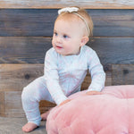 Sweet Bamboo Swan Ballet Convertible Romper with Two Way Zip for Baby Comfort - Apparel & Accessories > Clothing > Baby & Toddler Clothing > Baby One-Pieces Rompers