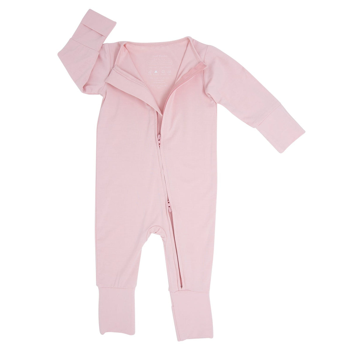 Silky Soft Knit Convertible Romper - Pink Suede by Sweet Bamboo