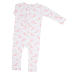 Sweet Bamboo Convertible Baby Romper with Two Way Zipper for Easy Diaper Change - Rompers