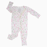 Sweet Bamboo Convertible Baby Romper with Two Way Zip for Easy Changing and Comfort - Apparel & Accessories > Clothing > Baby & Toddler Clothing > Baby & Toddler Sleepwear Rompers