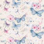 Sweet Bamboo Watercolor Butterfly Convertible Romper with Two Way Zip for Babies - Apparel & Accessories > Clothing > Baby & Toddler Clothing > Baby & Toddler Sleepwear Rompers