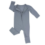 Sweet Bamboo Convertible Romper for Babies with 2 Way Zip and Fold Over Legs - Apparel & Accessories > Clothing > Baby & Toddler Clothing > Baby & Toddler Sleepwear Rompers