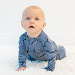 Sweet Bamboo Soft Cotton Baby Romper with Two Way Zip for Easy Changing and Comfort - Apparel & Accessories > Clothing > Baby & Toddler Clothing > Baby & Toddler Sleepwear Rompers