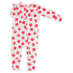Sweet Bamboo Soft Cotton Convertible Baby Romper with Two Way Zip for Comfort - Apparel & Accessories > Clothing > Baby & Toddler Clothing > Baby & Toddler Sleepwear Rompers