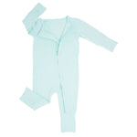 Sweet Bamboo Soft Cotton Convertible Baby Romper with Two Way Zip for Active Infants - Apparel & Accessories > Clothing > Baby & Toddler Clothing > Baby One-Pieces Rompers