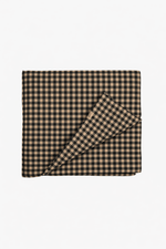 Little Mae & Co Cookie Brown Gingham Crib Quilted BlanketEveretts Place