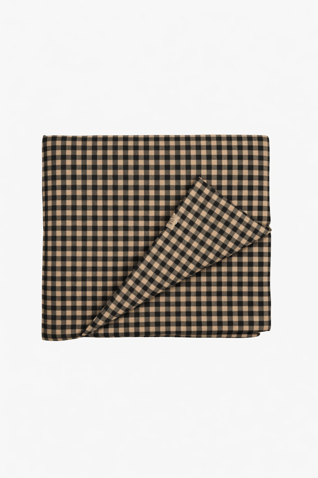 Little Mae & Co Cookie Brown Gingham Crib Quilted BlanketEveretts Place