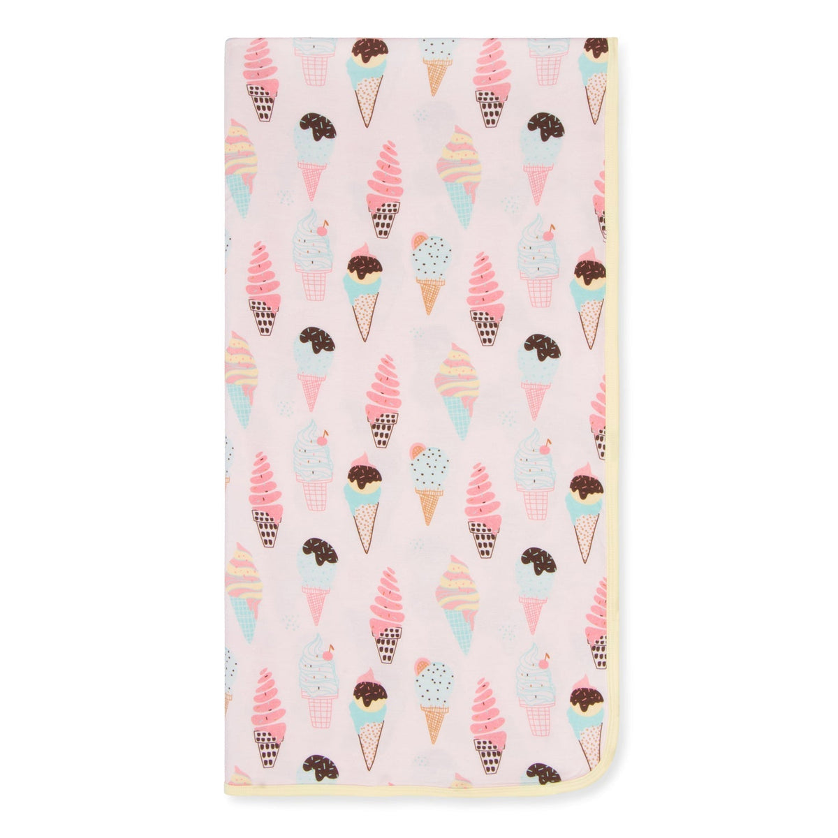 Bamboo Spandex Swaddle Blanket - Cool Scoops by Bestaroo