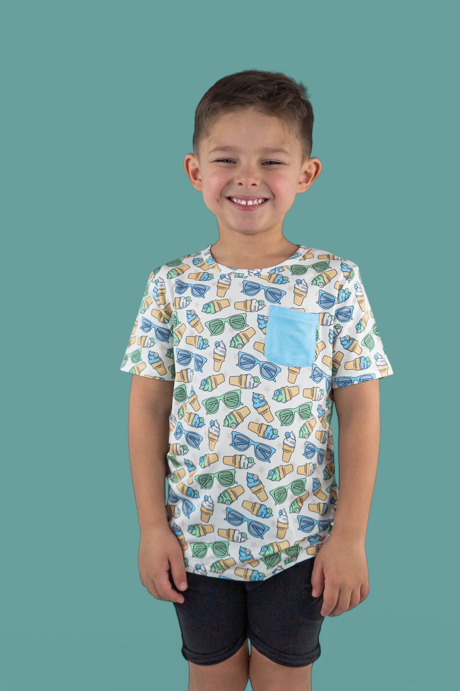 DREAM BIG LITTLE CO COOL SUMMER DREAM POCKET TEEEveretts Place