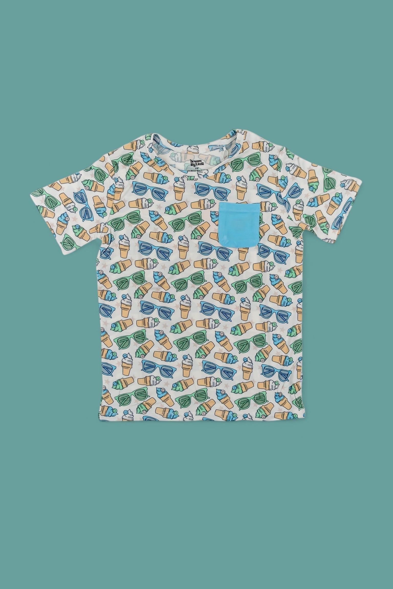 DREAM BIG LITTLE CO COOL SUMMER DREAM POCKET TEEEveretts Place