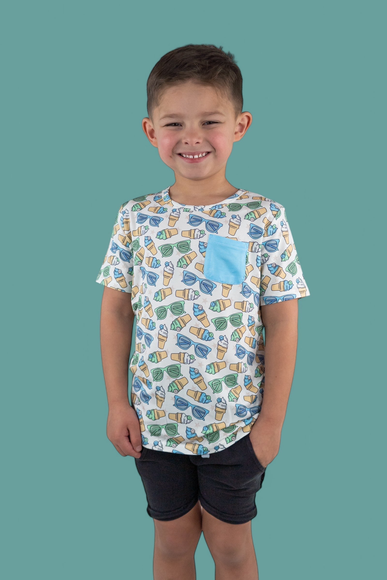 DREAM BIG LITTLE CO COOL SUMMER DREAM POCKET TEEEveretts Place