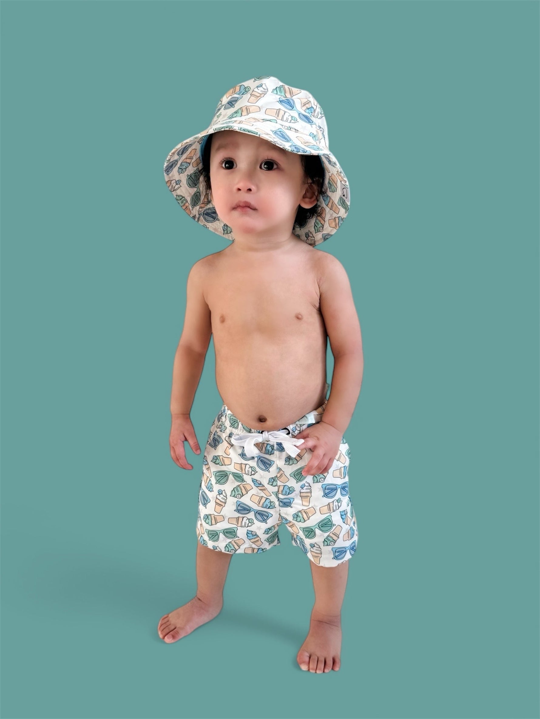 DREAM BIG LITTLE CO COOL SUMMER DREAM SWIM TRUNKSEveretts Place