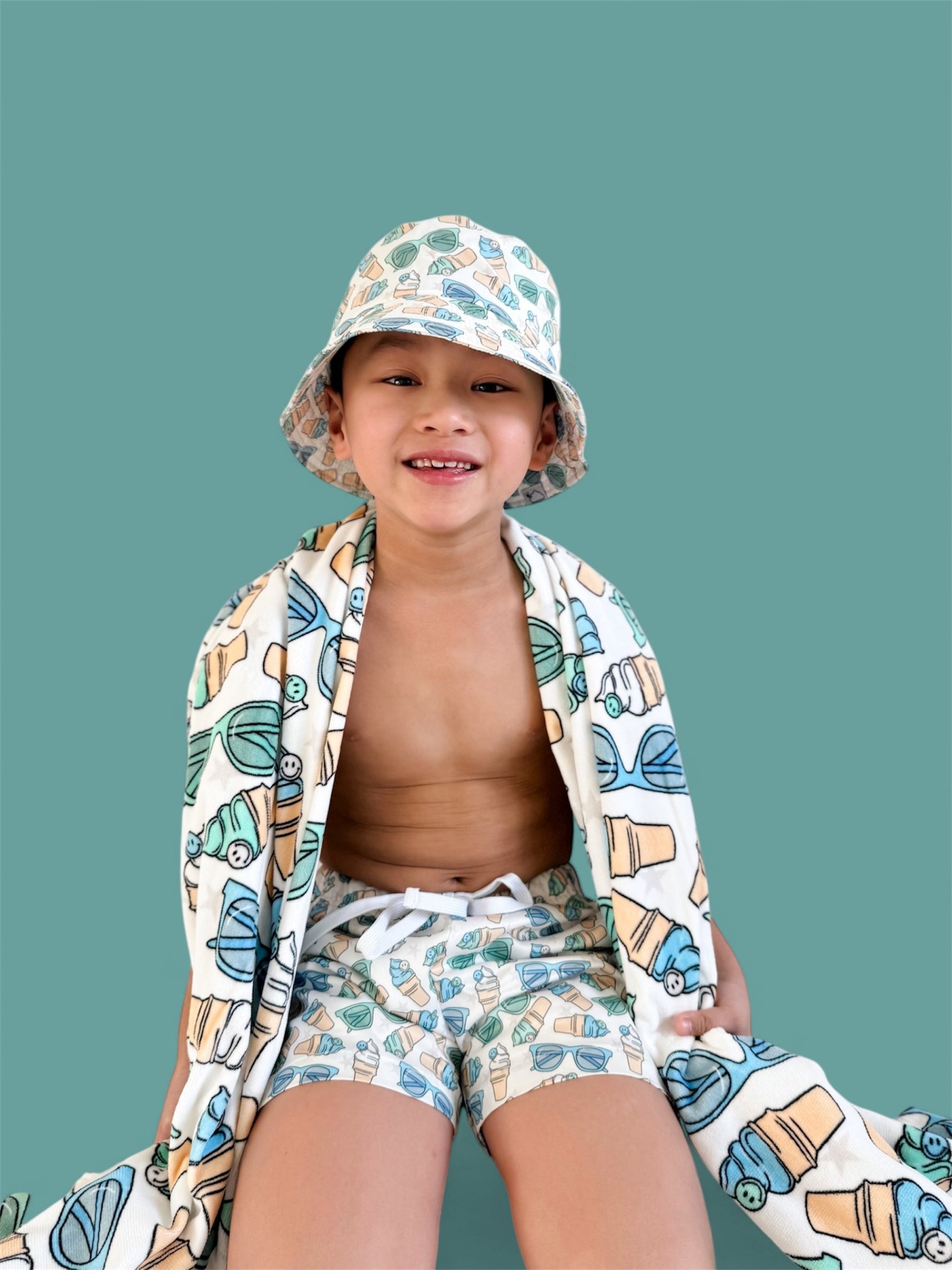 DREAM BIG LITTLE CO COOL SUMMER DREAM SWIM TRUNKSEveretts Place