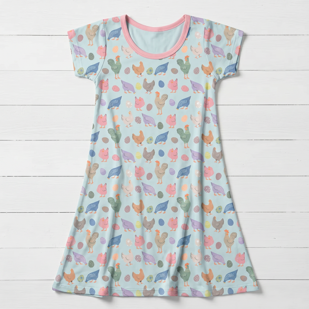 Coop Cuties A-Line Dress by Bestaroo