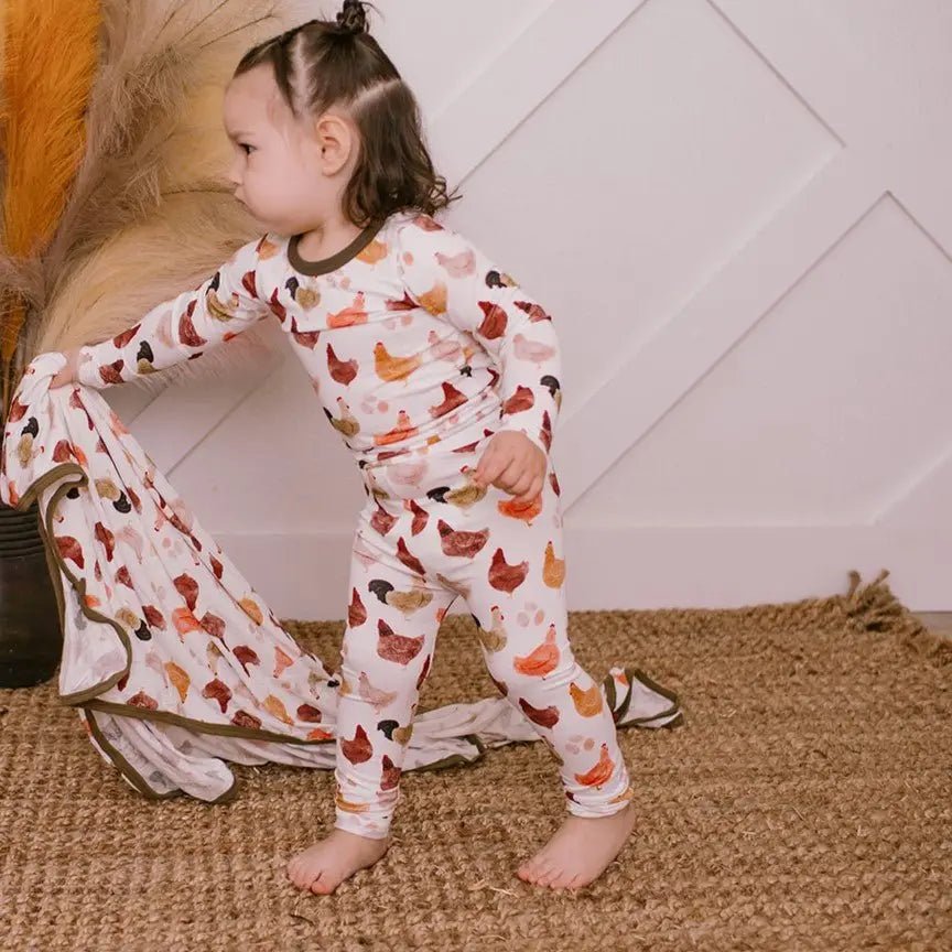 Cooped up & Cozy Pajama - Sleeve, Baby & Toddler Clothing, Child, Pajamas, Nightwear | Everetts Place