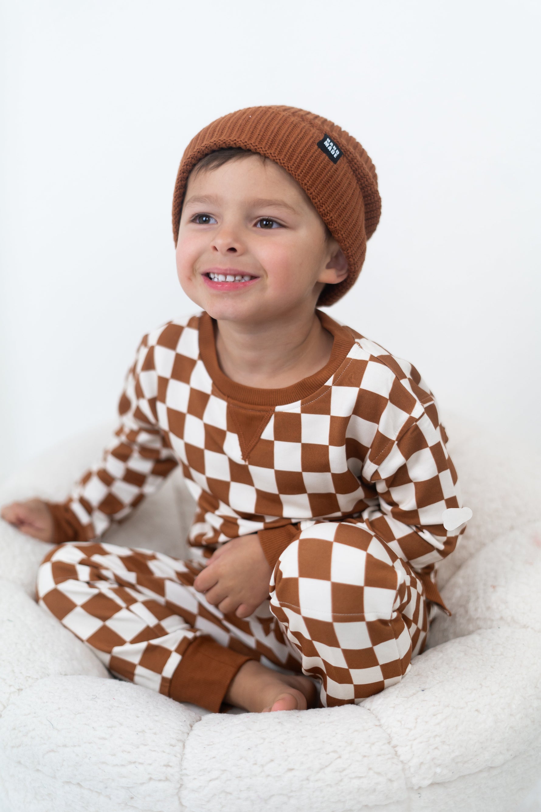 DREAM BIG LITTLE CO COPPER CHECKERS DREAM JOGGEREveretts Place