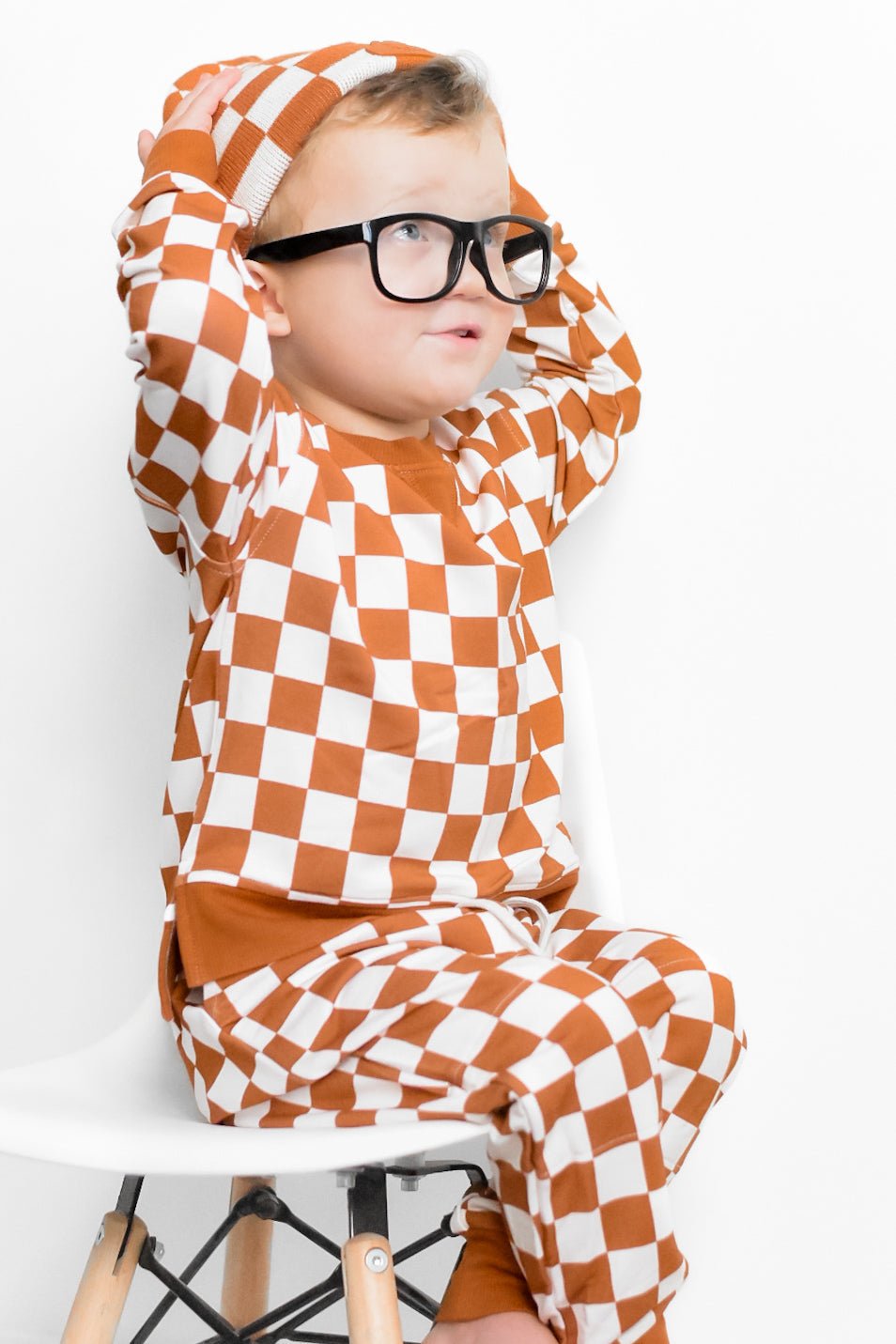 DREAM BIG LITTLE CO COPPER CHECKERS DREAM JOGGEREveretts Place