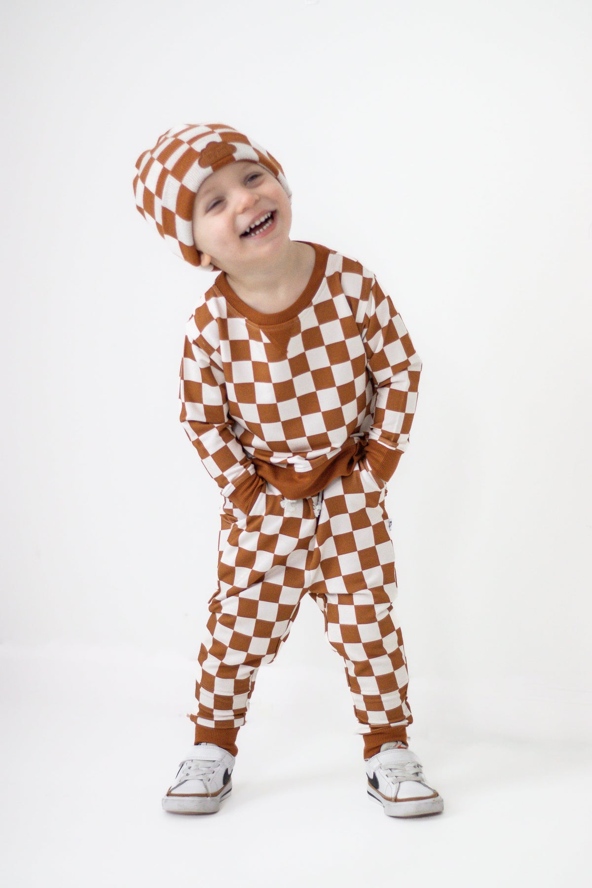 DREAM BIG LITTLE CO COPPER CHECKERS DREAM JOGGEREveretts Place