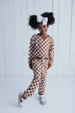 DREAM BIG LITTLE CO COPPER CHECKERS DREAM JOGGEREveretts Place