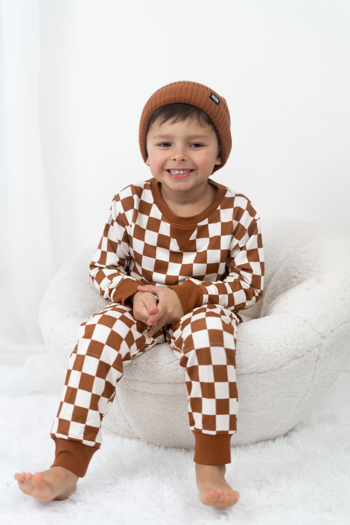 DREAM BIG LITTLE CO COPPER CHECKERS DREAM JOGGEREveretts Place