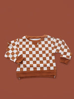DREAM BIG LITTLE CO COPPER CHECKERS DREAM PULLOVEREveretts Place