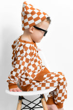 DREAM BIG LITTLE CO COPPER CHECKERS DREAM PULLOVEREveretts Place