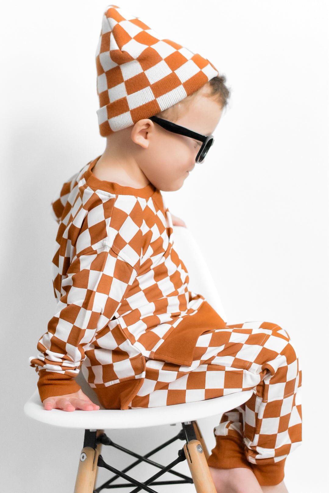 DREAM BIG LITTLE CO COPPER CHECKERS DREAM PULLOVEREveretts Place